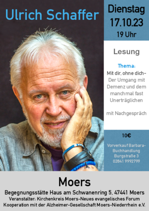 Plakat Ulrich Schaffer
